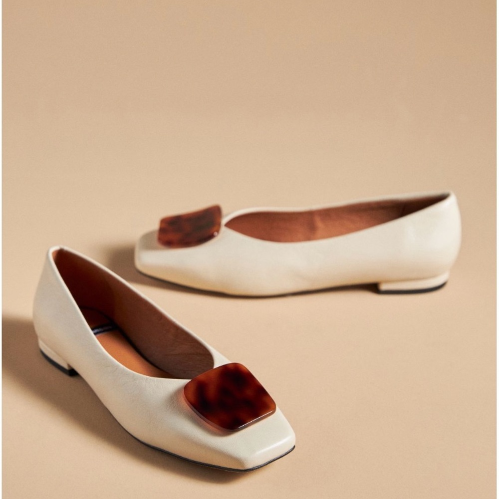 Angel Alarcon Ballet Flats 38 NWT